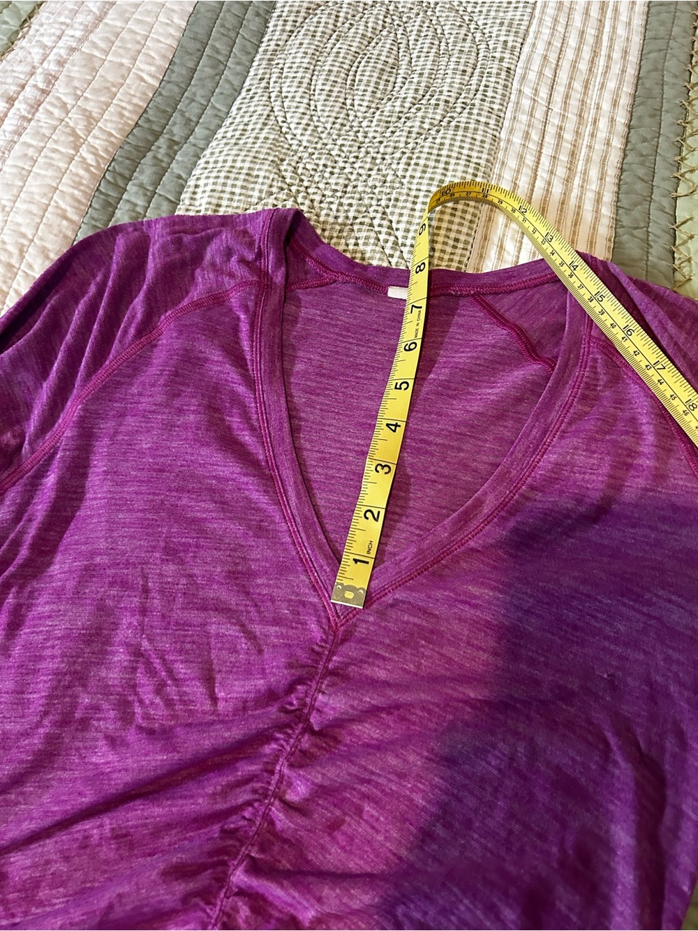 Lululemon Ruched Top - Picture 7 of 8